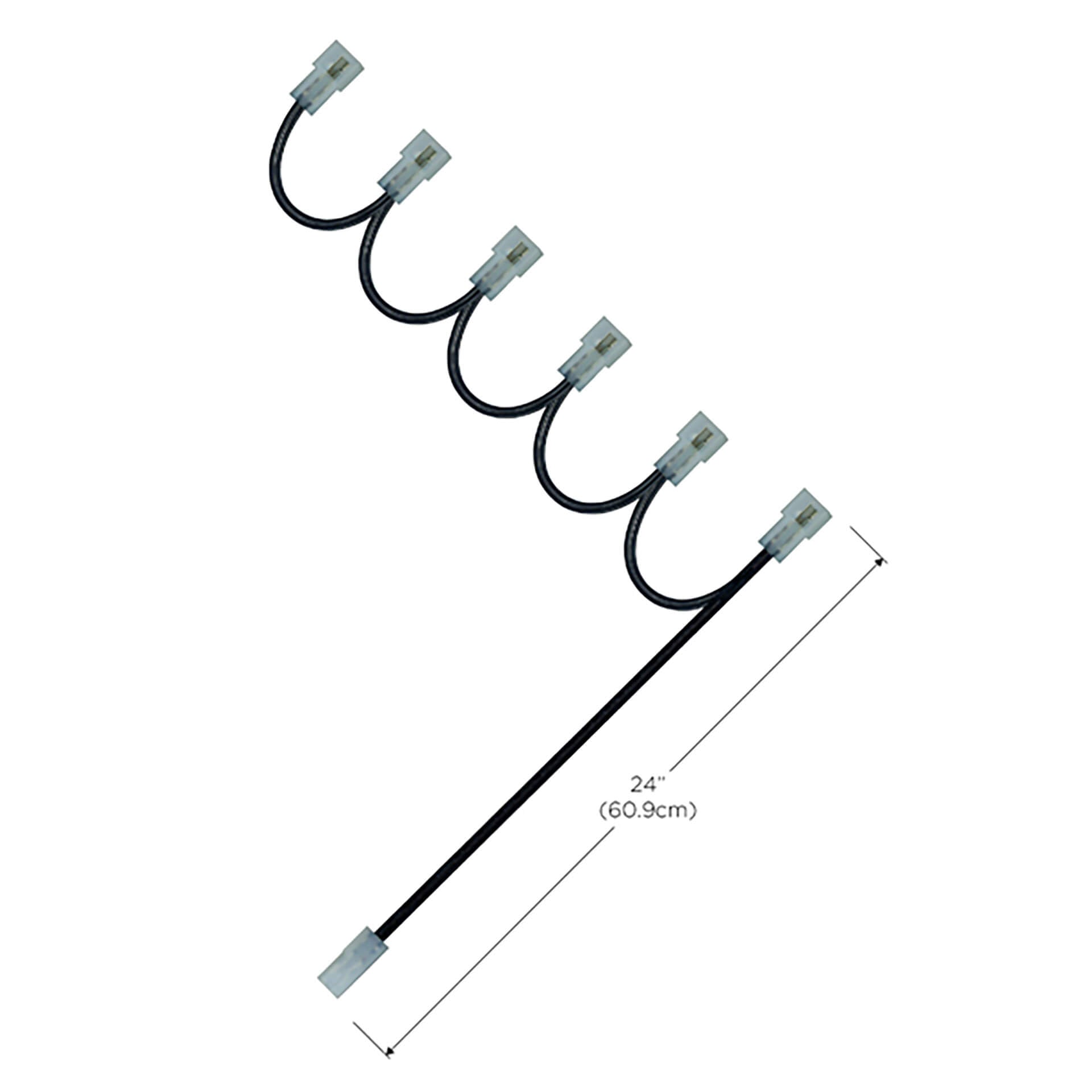 DALS Lighting ACCENT 24-Inch 6-Direction Connection Harness for 12V LED Systems