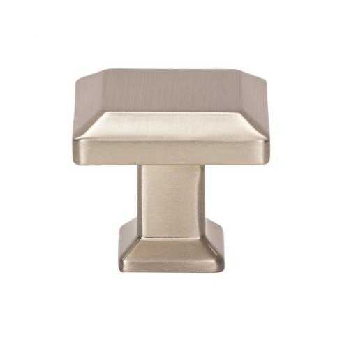 1 1/4 Inch Atlas Sweetbriar Lane Stylish Square Cabinet Knob