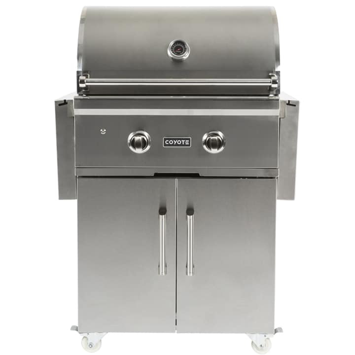 Coyote 28-Inch C-Series Outdoor Gas Grill with Cart for Grilling Enthusiasts