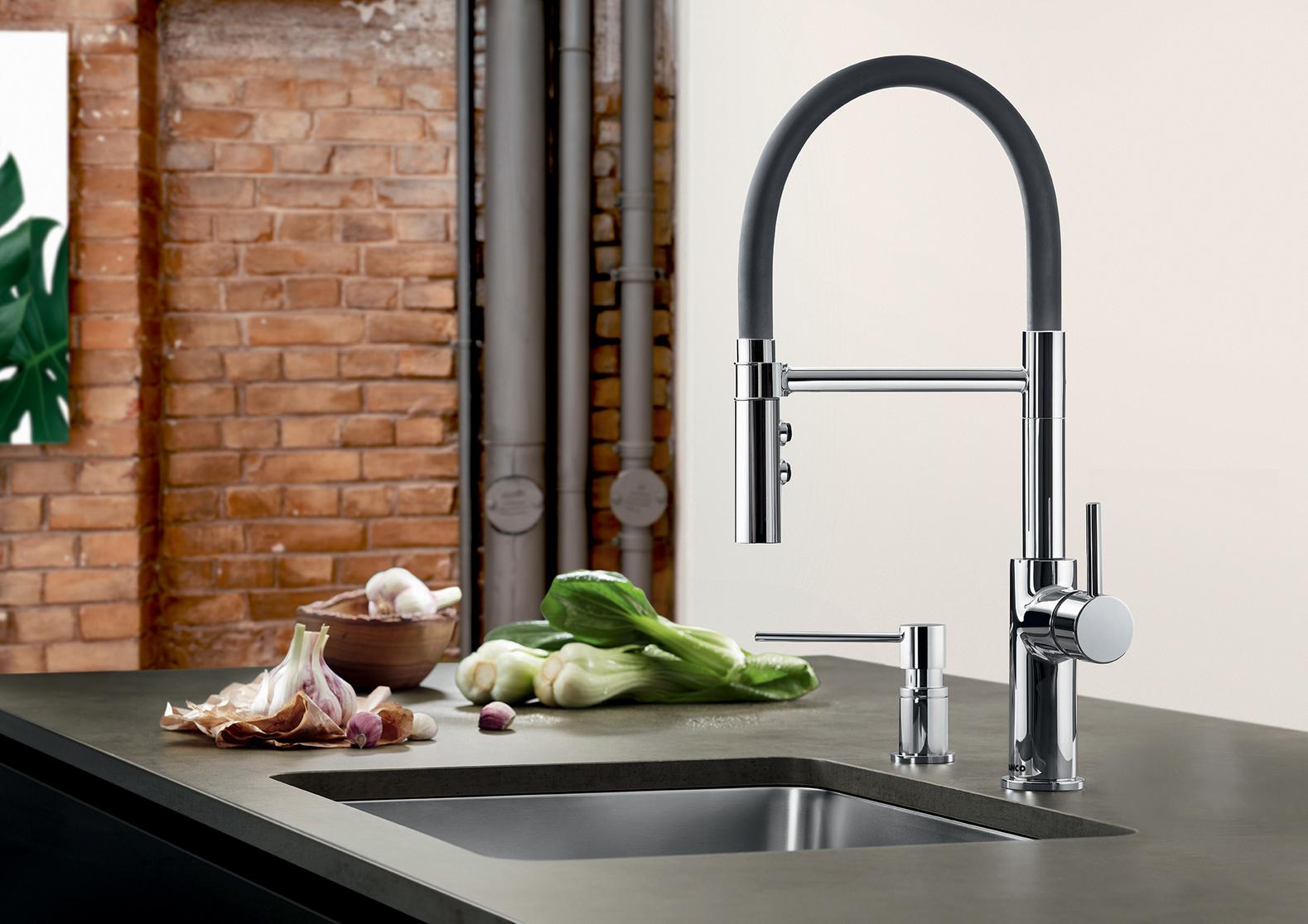 Blanco Catris Flexo Semi - Professional 1.5 Gallons Per Minute Kitchen Faucet
