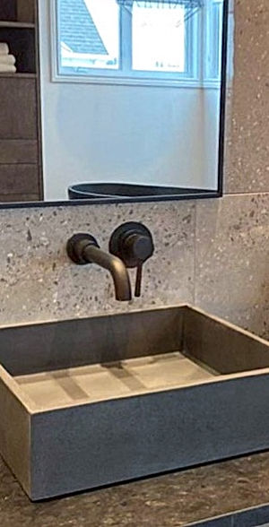 Balux Kanto Stylish Organic Finish Vessel Sink for Modern Spaces