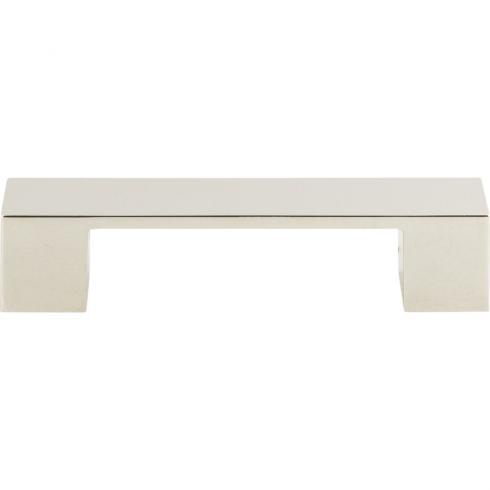 Atlas 3 3/4 Inch (c-c) Wide Square Cabinet Pull with Zinc Alloy Material